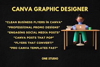 design or redesign anything in canva in 24 hrs