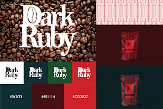 design and colourful and prominent brand identity