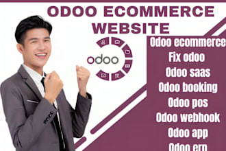 design odoo ecommerce odoo business website, landing page odoo erp module,crm