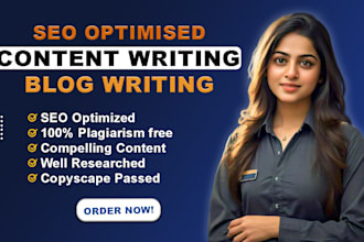 do seo article writing ,blog post writing ,website content writing ,copywriting