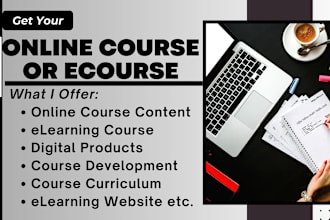 create online courses, ecourse, as digital products for skool, forento website