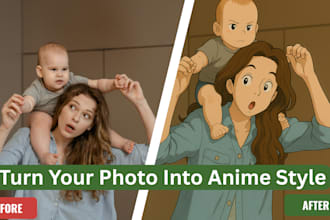 transform any kind of pictures into anime style