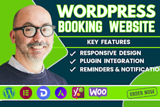 develop responsive appointment booking website for your medical, cleaning, taxi