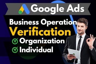 fix advertiser verification for google ads individuals or organization account