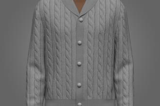 do 3d hoodies 3d trousers 3d jean skirt 3d fashion animation
