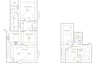 do electrical, lighting layouts, panel schedule and load calculations