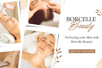 design beauty website skincare website, spa website, cosmetics website