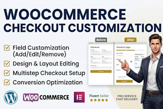 edit, customize and fix your woocommerce checkout page