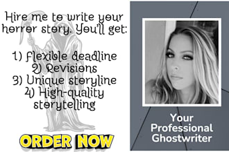 ghostwrite, rewrite a creepy horror story novel ebook