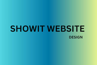 design and customize showit website and showit template