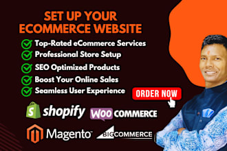 set up your ecommerce website and optimize products with SEO
