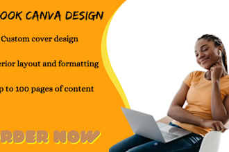 create canva ebook design interiors and covers book