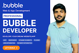 do bubble io website, bubble mvp, bubble saas, bubble app as bubble developer