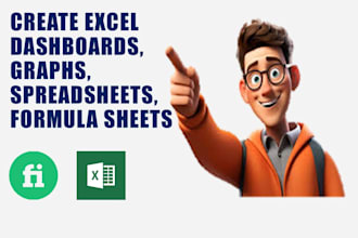 be analyst in excel charts, dashboards, graphs, spreadsheets, macro
