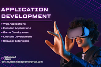deliver web, desktop and mobile application development, and browser extensions