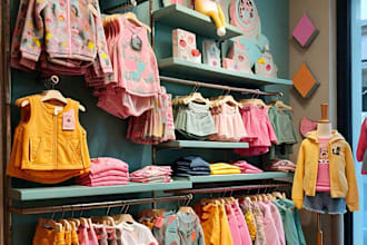 make kids clothing store, toy store on shopify