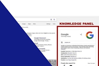 set up a verified google knowledge panel for individual and local businesses
