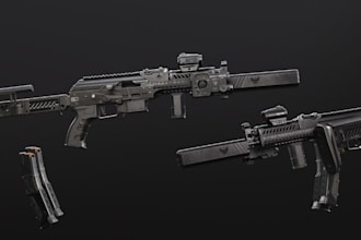 create 3d model weapons and guns for games