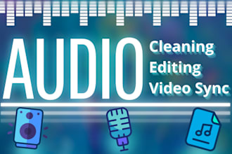 edit, clean, and fix sound in audio or video