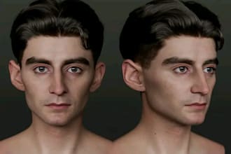 do realistic 3d metahuman 3d metahuman character 3d character modeling