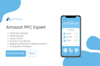 setup and optimize your amazon sponsored ads, amazon ads and amazon PPC campaign