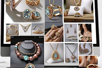 elegant jewelry shopify store fashion store jewelry website