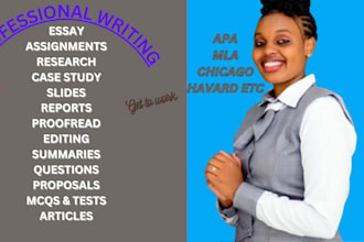 write 3000 words essay,500, 2000,1000, 5000 words paper, assignment and research