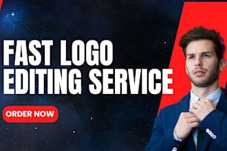 recreate, revamp, redo, remake, edit, resize your company or business logo
