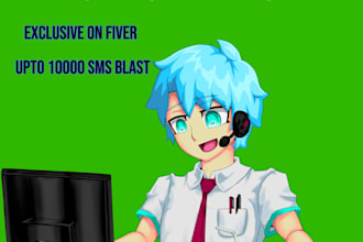 do 300 real estate SMS blast