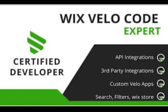 design a wix velo app website wix store wix redesign wix code website design