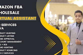 be your expert amazon fba wholesale virtual assistant VA