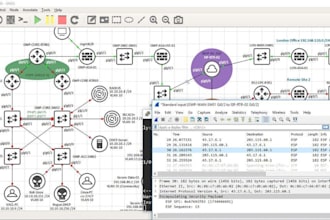 expert design configure ccna ccnp network lab project cisco packet tracer gns3