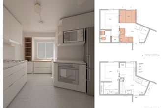 design the renovation of your kitchen as an architect