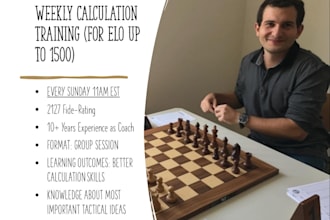 teach you how to calculate in chess