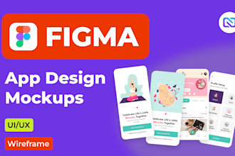 design professional app wireframes, figma mockups, and prototypes
