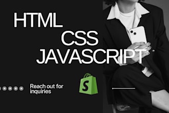 be your shopify front end developer