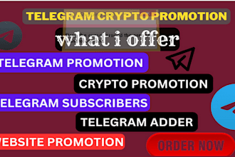 grow crypto telegram promotion crypto telegram marketing telegram subscribers