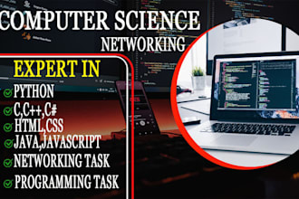 do computer science c, cpp, java, java script and python projects