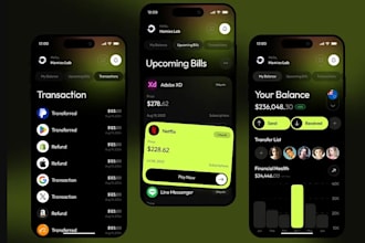 develop p2p payment app, investment app, virtual bank app, money transfer app