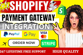 do shopify payment gateway, order fulfilment, integrate shopify payment method
