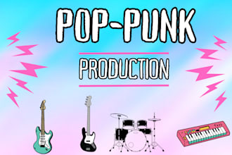 produce your pop punk or punk rock instrumental