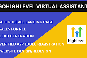 gohighlevel VA ghl expert automation ghl website a2p 10dlc registration twilio