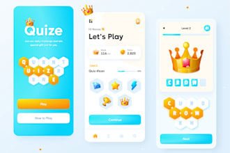 create quiz app, educational app, learning app, e learning app, trivia app