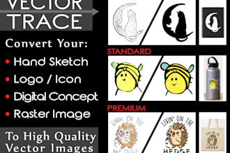 provide high quality vector conversion services