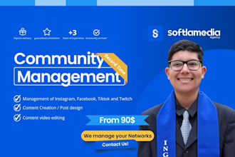 be the community manager of your personal brand or business