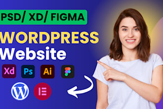 bring your xd, psd, and figma to wordpress by elementor pro