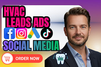 hvac leads appointment setting gohighlevel website hvac fb ads servicetitan