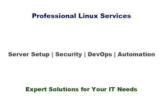 provide professional linux and IT services