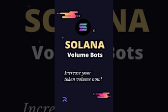 create telegram crypto bot, dex screener bot, solana volume bot, raydium dex bot