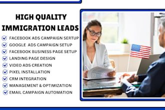 generate immigration leads attorney leads lawyer leads legal lead law firm leads